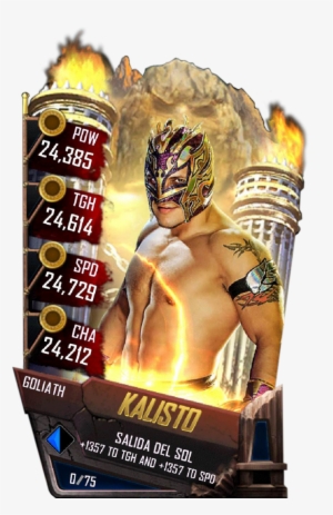 Kalisto S4 20 Goliath - Wwe Supercard Goliath Cards #3305128