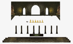 Click For Full Sized Image The Balcony / Noob Saibot's - Sprites Mortal Kombat Stage #3305151
