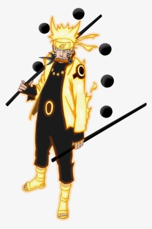 Naruto Kurama Mode Vs Luffy Gear 5 Mode - Naruto Six Paths Sage Mode #3305458
