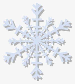 Free Vector Snow Flake Clip Art - Snowflake Clip Art #3305559