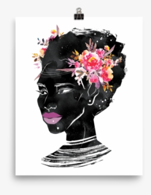 Flower Crown Freeform Afro - Afro #3305692