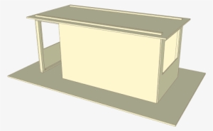 Flat Roof In Position - Doghouse #3305978
