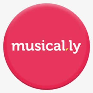 Letter Logo , Accesoriu Telefon - Popsocket Musical.ly Letter Logo Black #3306021