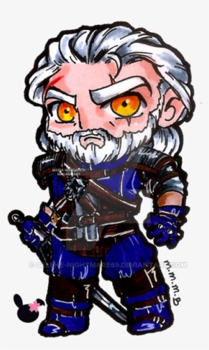 The Witcher Clipart Geralt - Geralt Of Rivia #3306123