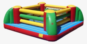 Boxing Ring - Kidwise 24 X 24 Boxing Ring Bounce House (commercial #3306553