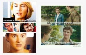 Theo James And Shailene Woodley Talk About Their Feeling - Hazel And Augustus Tris And Caleb #3307072