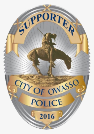 The Friends Of Owasso Police Is A Group Of Citizens - Police Badge #3307228