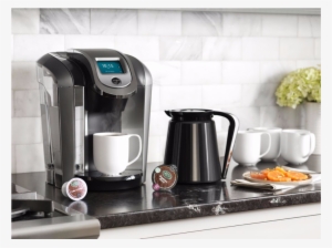 Single Cup Coffee - Keurig Plus 2.0 K525 Coffee Maker, Platinum #3307491