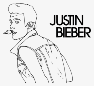 Drawing Justin Bieber 28 - Justin Bieber Dibujos Para Colorear #3307616