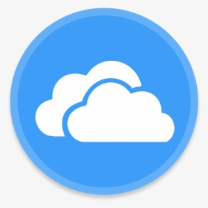 Onedrive Icon - Skype Icon Png Circle #3308007