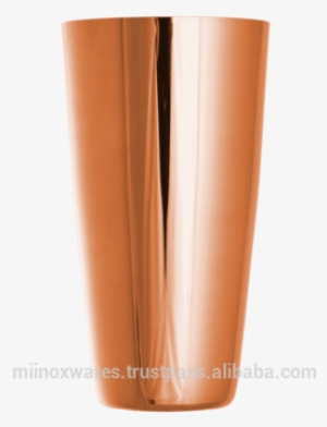 Stainless Steel Bar Shakers Copper Plated - Wood #3308630