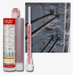 Taiwan Construction Adhesive 400ml, Reinforcing Steel - Epoxy For Steel And Concrete #3308660
