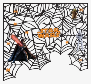 Star Wars Laser Cut Spider Web - Marvel Avengers Decorative Web Kit #3308799