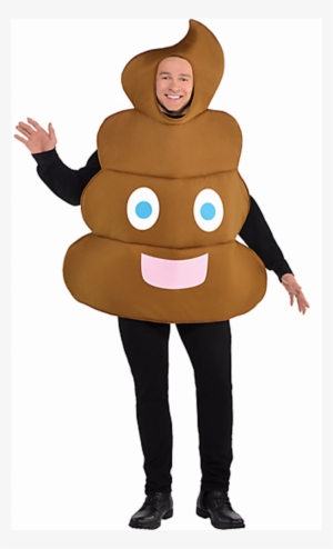 Poop Emoji Adult Costume - Poop Emoji Costume Adult #3309186