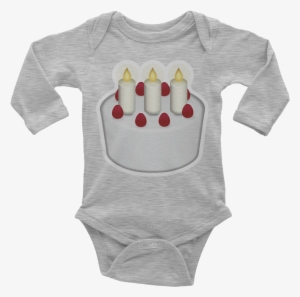 Emoji Baby Long Sleeve One Piece - Animal Party-baby Onesie-baby Gift. Baby Shower-toddler #3309792