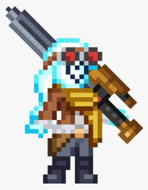 Sarah With Her Signature Prototype Protectorate Broadsword - Sword #3309946