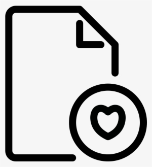Document State Heart - Icon #3309976