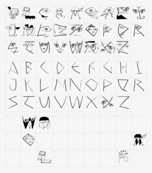 Font Characters - Triangle #3310136