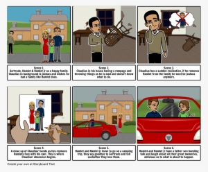 English Storyboard Film Trailer Hamlet - Film #3310340