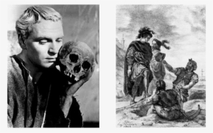Hamlet And Horatio Before The Grave Diggers 1843 By #3310387