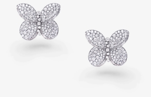 Stud Earring Png - Graff Princess Butterfly Pendant #3310391