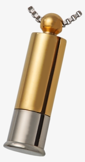 Cremation Jewelry: Brass Shotgun Shell #3310497