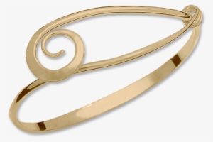 Ed Levin 14kt Gold Swirl Bracelet - Bracelet #3311593