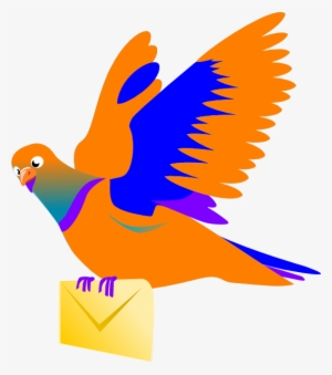 How To Set Use Email Message Bird Svg Vector #3311847