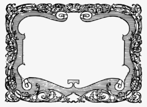 Picture Frames Computer Icons Framing Door Ornament - Thick Border Png #3312764