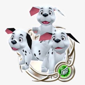 101 Dalmatians Three Of The Ninety-nine Puppies Living - Three Puppies Cartoon #3312820