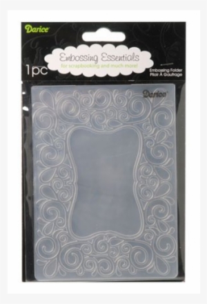 Darice 'scroll Frame' Embossing Folder #3312874