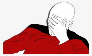 I've Been Collecting Full Size Annoyedpicard - Illustration #3313163