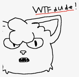 Wtf Dude - Line Art #3313257