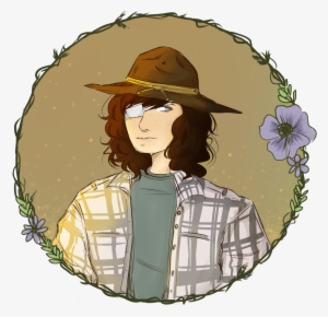 The Walking Dead Carl Grimes Carl Twd Twd Amcthewalkingdead - Illustration #3313538