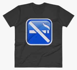 Men's Emoji V Neck - T-shirt #3314193