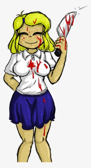 Psycho Girl - Cartoon #3314513