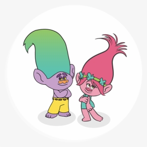 Kids Parties - Trolls - Princess Poppy Clip Art #3314647
