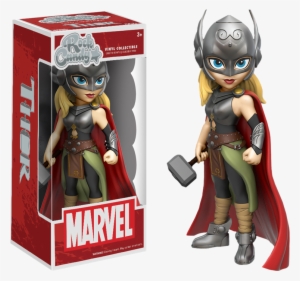Funko Rock Candy Marvel Lady Thor Designer Vinyl Figure - Funko Rock Candy Marvel #3314939