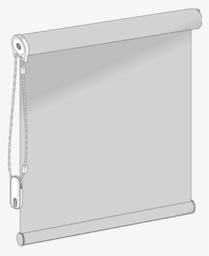 All Standard Roller Shades Are Operated By A Continuous - Window Blind #3315287