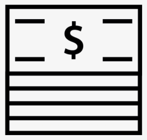 Dollar Paper Bills Stack Vector - Dollar Bank #3315517