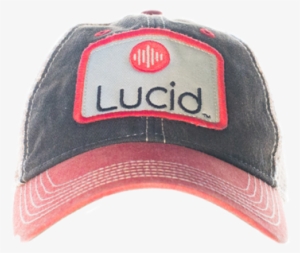 Lucid Trucker Cap Ofa Black/scarlet - Baseball Cap #3315977