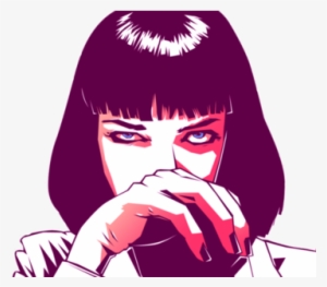 Pulp Fiction, Uma Thurman, And Mia Wallace Image - Pulp Fiction Mia Wallace Art #3317105
