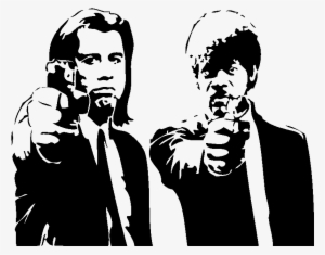 Stickers Muraux Cinéma - Pulp Fiction Decal #3317326