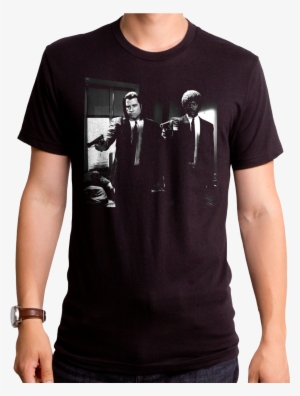 Pulp Fiction Vincent And Jules T-shirt - Jesus Ill Be Back Shirt #3317790