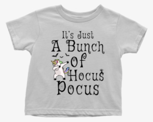 It's Just A Bunch Of Hocus Pocus Dabbing Unicorn Black - Unicorn Christmas Shirt #3317794
