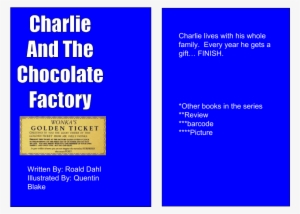 Book Cover - Sample - Willy Wonka Golden Ticket #3318074