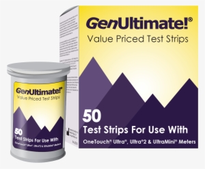 50 Count Blood Glucose Test Strips #3318163