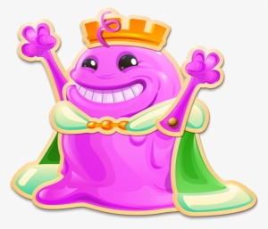 King Bubblegum-troll Transparency - Bubblegum King Candy Crush Soda #3318748