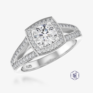 Saturn Engagement Ring, - 0.60 Ct Round Brilliant Cut Cubic Zirconia Sterling #3319149