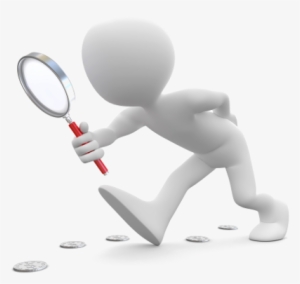 Man With Magnifying Glass #3319152